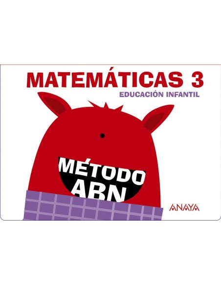 Cuaderno matematicas 3 ABN 5 anos