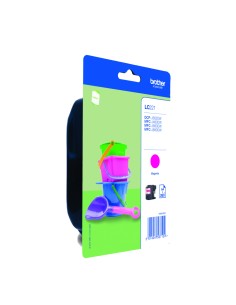 LC221MBP cartucho de tinta 1 pieza(s) Original Rendimiento estándar Magenta