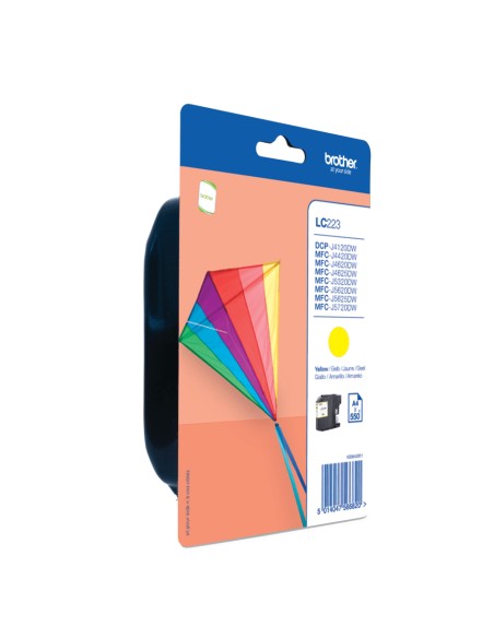 LC223YBP cartucho de tinta 1 pieza(s) Original Amarillo
