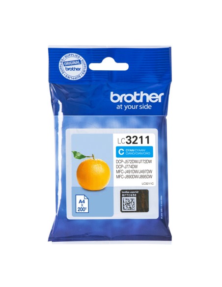 LC3211C cartucho de tinta 1 pieza(s) Original Rendimiento estándar Cian