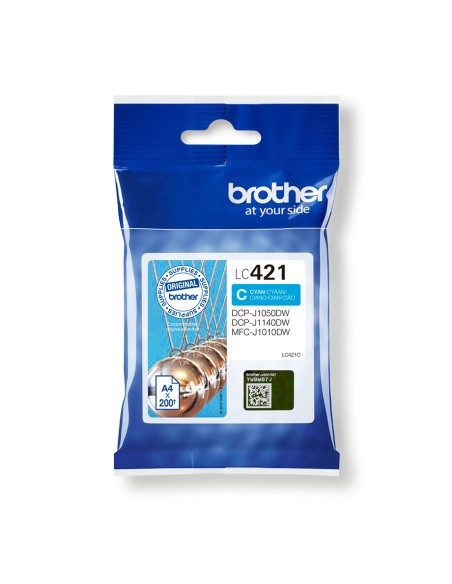 LC421C cartucho de tinta 1 pieza(s) Original Cian
