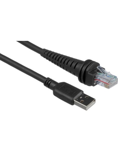 CBL-500-300-S00-01 USB2.0-A RJ-45 Negro adaptador de cable