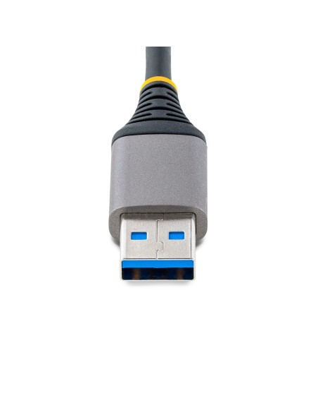 Hub USB de 3 Puertos USBA - USB 3.0 de 5Gbps - Alimentado por el Bus - Concentrador USB de 3 Puertos USB-A - Ladrón USB Portáti