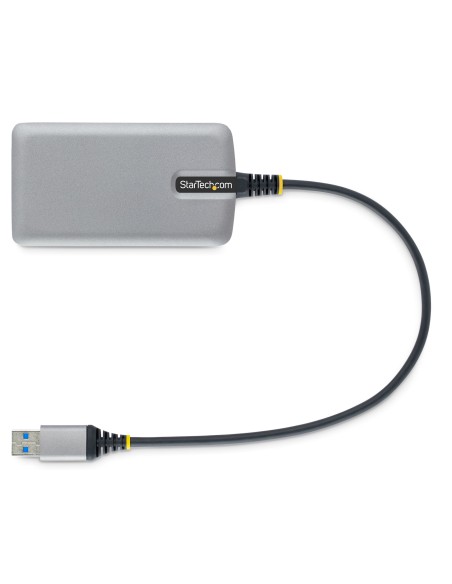 Hub USB de 3 Puertos USBA - USB 3.0 de 5Gbps - Alimentado por el Bus - Concentrador USB de 3 Puertos USB-A - Ladrón USB Portáti