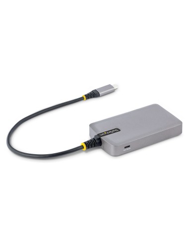 Hub USB-C de 3 Puertos USBA - USB 3.0 de 5Gbps - Alimentado por el Bus - Concentrador USB-C de 3 Puertos USB-A - Ladrón USB-C P