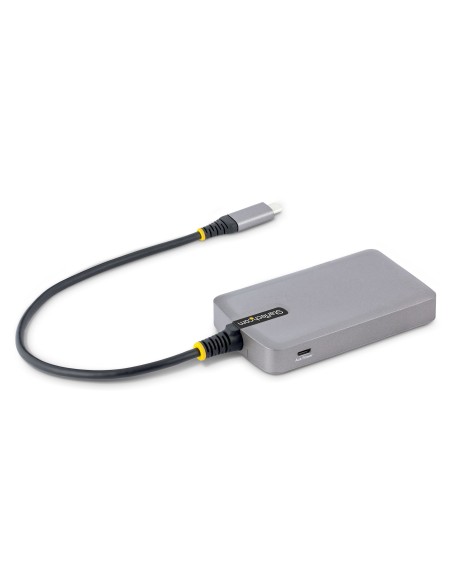 Hub USB-C de 3 Puertos USBA - USB 3.0 de 5Gbps - Alimentado por el Bus - Concentrador USB-C de 3 Puertos USB-A - Ladrón USB-C P