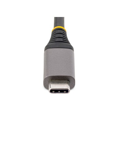 Hub USB-C de 3 Puertos USBA - USB 3.0 de 5Gbps - Alimentado por el Bus - Concentrador USB-C de 3 Puertos USB-A - Ladrón USB-C P