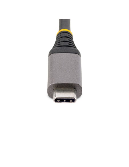 Hub USB-C de 3 Puertos USBA - USB 3.0 de 5Gbps - Alimentado por el Bus - Concentrador USB-C de 3 Puertos USB-A - Ladrón USB-C P