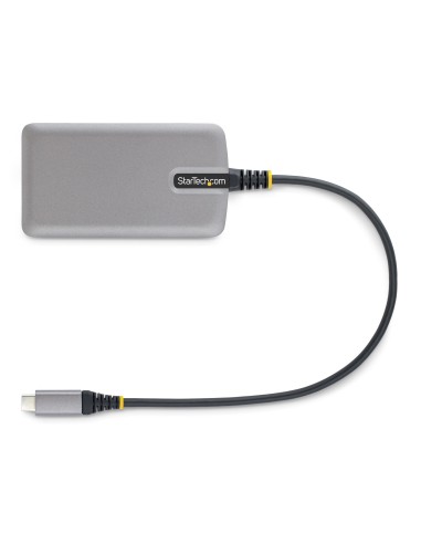 Hub USB-C de 3 Puertos USBA - USB 3.0 de 5Gbps - Alimentado por el Bus - Concentrador USB-C de 3 Puertos USB-A - Ladrón USB-C P