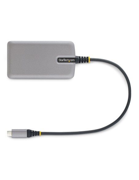 Hub USB-C de 3 Puertos USBA - USB 3.0 de 5Gbps - Alimentado por el Bus - Concentrador USB-C de 3 Puertos USB-A - Ladrón USB-C P