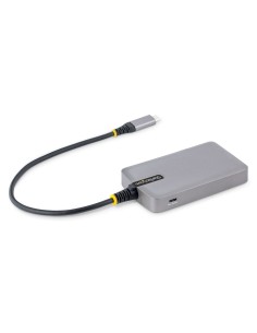 Hub USB de 4 Puertos USBA - USB 3.0 de 5Gbps - Alimentado por el Bus - Concentrador USB-C de 4 Puertos USB-A con Alimentación O 2