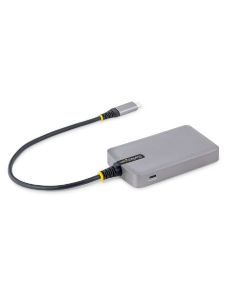 Hub USB de 4 Puertos USBA - USB 3.0 de 5Gbps - Alimentado por el Bus - Concentrador USB-C de 4 Puertos USB-A con Alimentación O