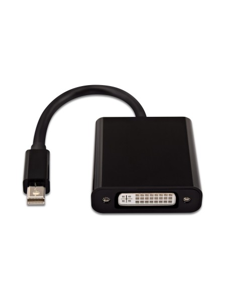 Adattatore video nero da Mini DisplayPort maschio a DVI-D maschio