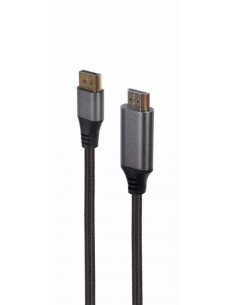 CC-DP-HDMI-4K-6 adaptador de cable de vídeo 1,8 m DisplayPort HDMI tipo A (Estándar) Negro