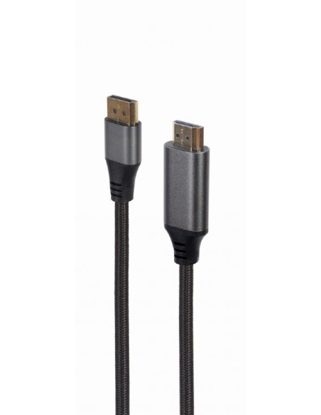 CC-DP-HDMI-4K-6 adaptador de cable de vídeo 1,8 m DisplayPort HDMI tipo A (Estándar) Negro