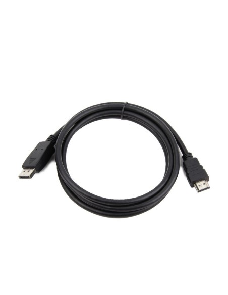 DisplayPort - HDMI, 1.8m 1,8 m HDMI tipo A (Estándar) Negro