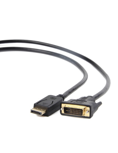 CC-DPM-DVIM-6 adaptador de cable de vídeo 1,8 m DisplayPort DVI Negro