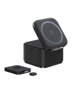 P10264100123-01 cargador de dispositivo móvil Universal Negro USB Cargador inalámbrico Carga rápida Interior