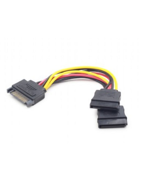 CC-SATAM2F-01 cable de SATA 0,15 m Multicolor