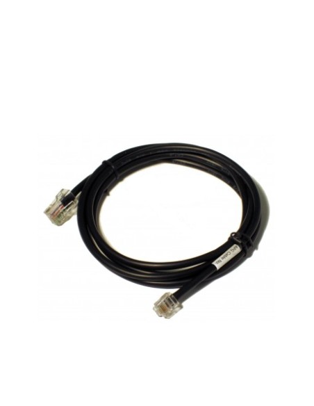 RJ-12/RJ-45 cable paralelo 1,5 m Negro