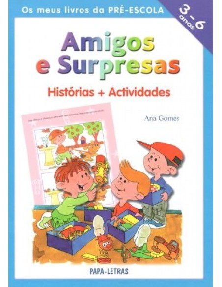 Os Meus Livros Da Pre Escola Amigos E Surpresas