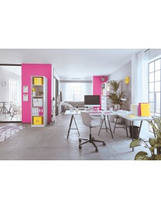 Click & Store WOW Caja de almacenaje Rectangular Polipropileno (PP) Amarillo 2