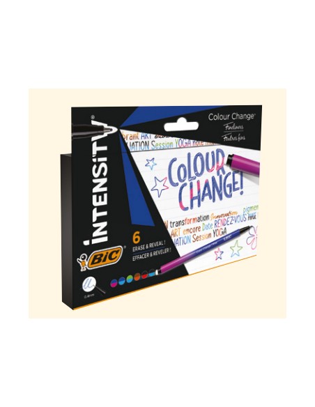 Intensity Colour Change marcador 6 pieza(s) Multicolor