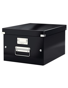 60440095 archivador organizador Cartón duro Negro
