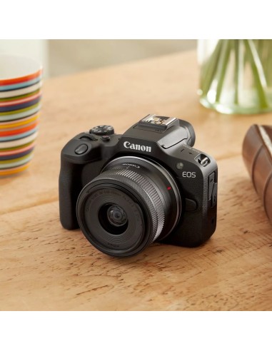 EOS R100 + RF-S 18-45mm F4.5-6.3 IS STM Kit MILC 24,1 MP CMOS 6000 x 4000 Pixeles Negro