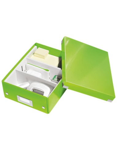 Click & Store WOW Cartón duro, Polipropileno (PP) Verde