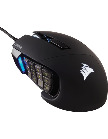 Scimitar RGB Elite ratón mano derecha USB tipo A Óptico 18000 DPI Scimitar RGB Elite ratón mano derecha USB tipo A Óptico 18000 DPI