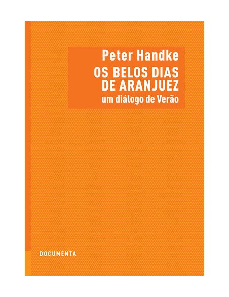 OS BELOS DIAS DE ARANJUEZ UM DIALOGO DE VERAO