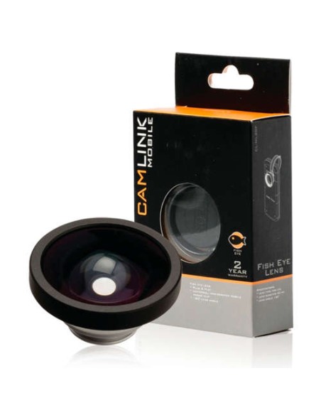 Objetivo ojo de pez para teléfono móvil