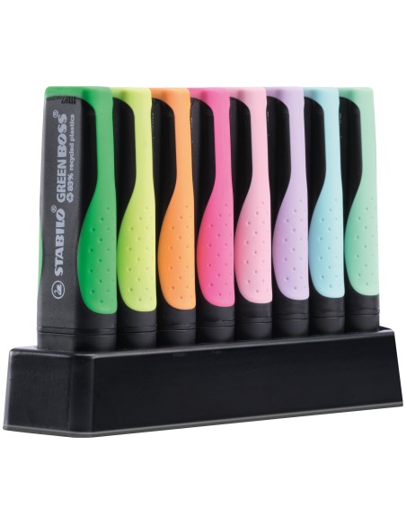 GREEN BOSS marcador 8 pieza(s) Punta cónica Multicolor