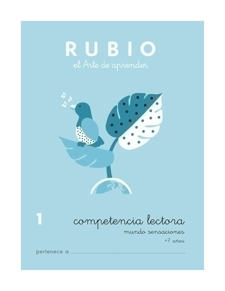 CUADERNO RUBIO A5 COMPETENCIA LECTORA 1 - Pack de 5 unidades