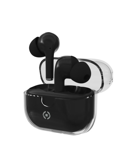 CLEAR Auriculares True Wireless Stereo (TWS) Dentro de oído Llamadas/Música USB Tipo C Bluetooth Negro