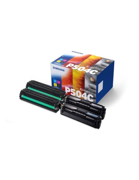 CLT-P504C cartucho de tóner 1 pieza(s) Original Negro, Magenta