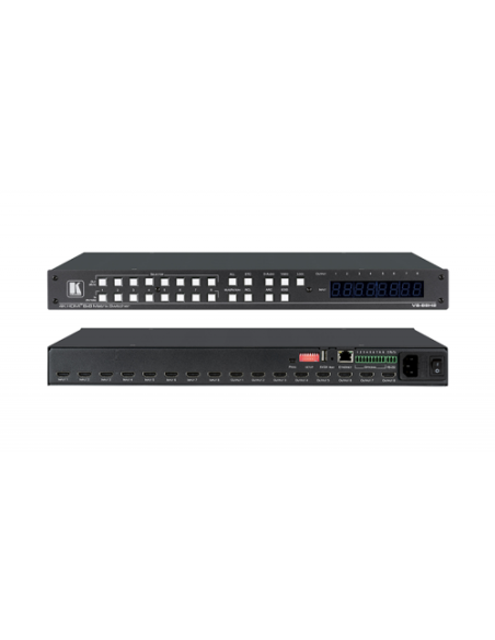 KRAMER VS-88H2 8X8 4K HDR HDCP 2.2 MATRIX SWITCHER WITH DIGITAL AUDIO ROUTING