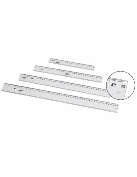 REGLAS PLASTICO FAIBO 16cm - Pack de 100 unidades