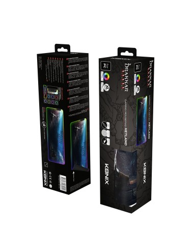 Drakkar Prime Hetland XL Alfombrilla de ratón para juegos Multicolor