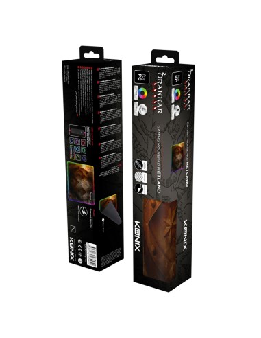 Hetland Alfombrilla de ratón para juegos Multicolor