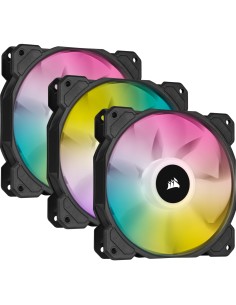 SP120 RGB ELITE Carcasa del ordenador Ventilador 12 cm Negro 3 pieza(s)