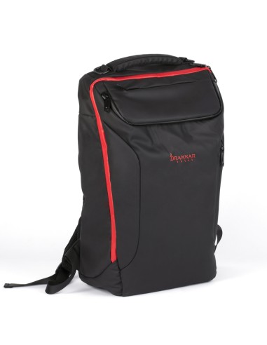 Drakkar KX DK RAGNARR 17' GAMING BACKPAC 43,2 cm (17") Mochila Negro, Rojo