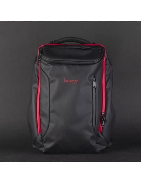 Drakkar KX DK RAGNARR 17' GAMING BACKPAC 43,2 cm (17") Mochila Negro, Rojo