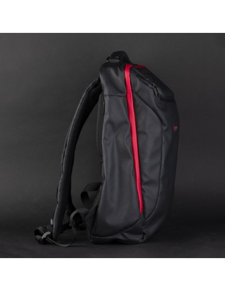 Drakkar KX DK RAGNARR 17' GAMING BACKPAC 43,2 cm (17") Mochila Negro, Rojo