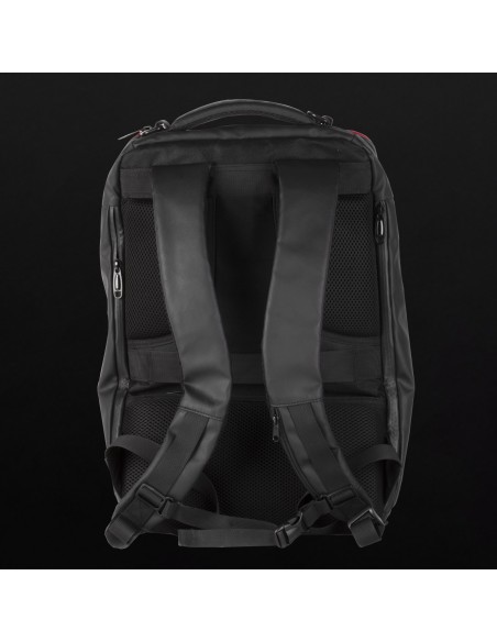 Drakkar KX DK RAGNARR 17' GAMING BACKPAC 43,2 cm (17") Mochila Negro, Rojo