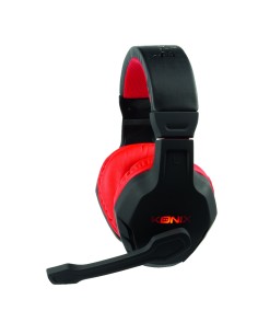 Drakkar 61881187304 auricular y casco Auriculares Alámbrico Diadema Juego Negro, Rojo 2