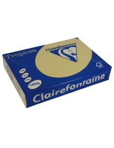 PAQ. 250H PAP. TROPHEE CLF SUAVE A4 160G CARAMELO