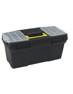 CP14901148 NE pieza pequeña y caja de herramientas Polipropileno Negro, Transparente