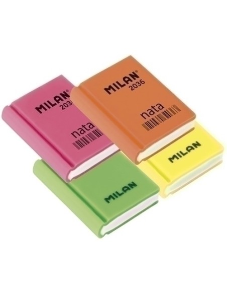 GOMA BORRAR MILAN 2036 LIBRO (ud.) - Pack de 36 unidades